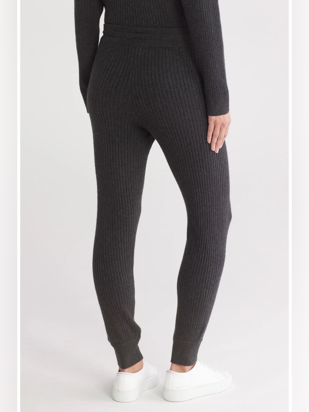 SPIRITUAL GANGSTER || Ribbed Knit Jogger in Vintage Black - SZ XS ✨NWT✨ - Picture 3 of 9